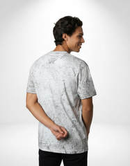 Vintage Wash Oversized T-Shirt – Stone White [240 GSM]