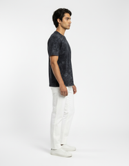 Vintage Wash Oversized T-Shirt – Charcoal Black [240 GSM]