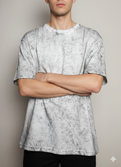 Vintage Wash Oversized T-Shirt – Stone White
