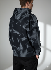 Smokewave French Terry Hoodie – Washed Charcoal