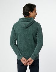 Vintage Acid Wash Hoodie - Evergreen [300 GSM]