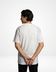 Earthline Drift Tie-Dye T-Shirt – Brown & White [240 GSM]