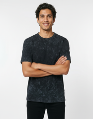 Vintage Wash Oversized T-Shirt – Charcoal Black [240 GSM]